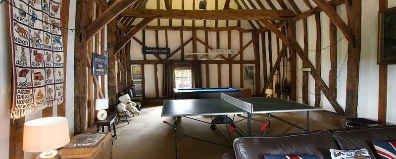 The Great Barn - Indoor Leisure Area